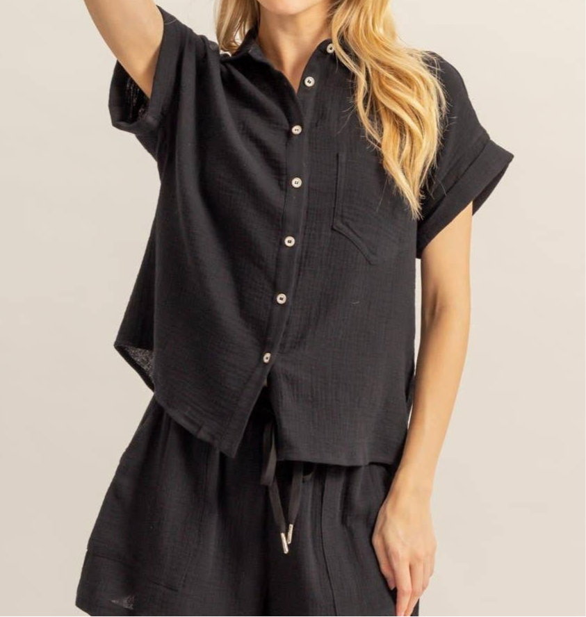Poppy Cotton Summer Shirt