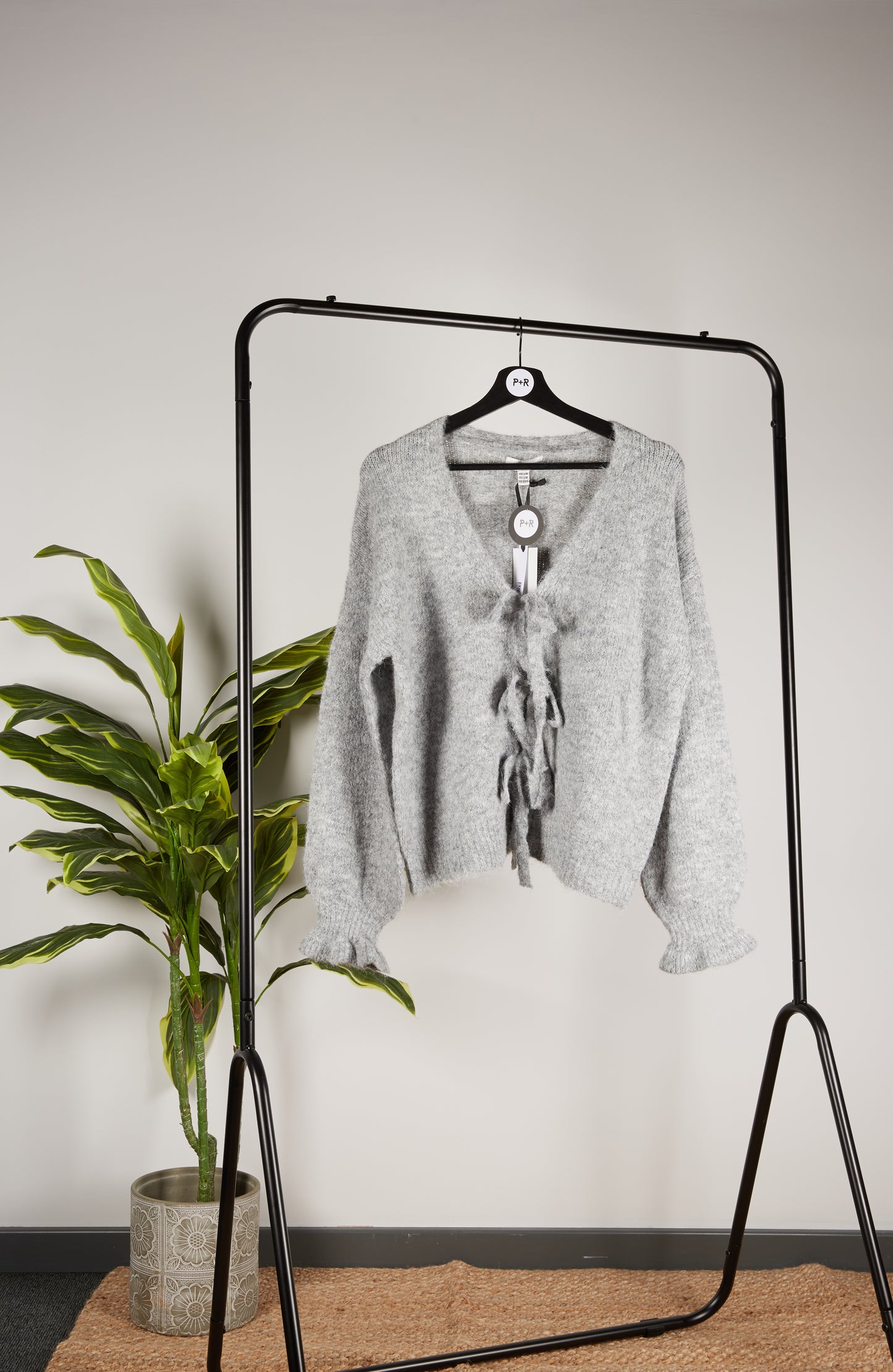 ELOISE Knitted Tie Cardi
