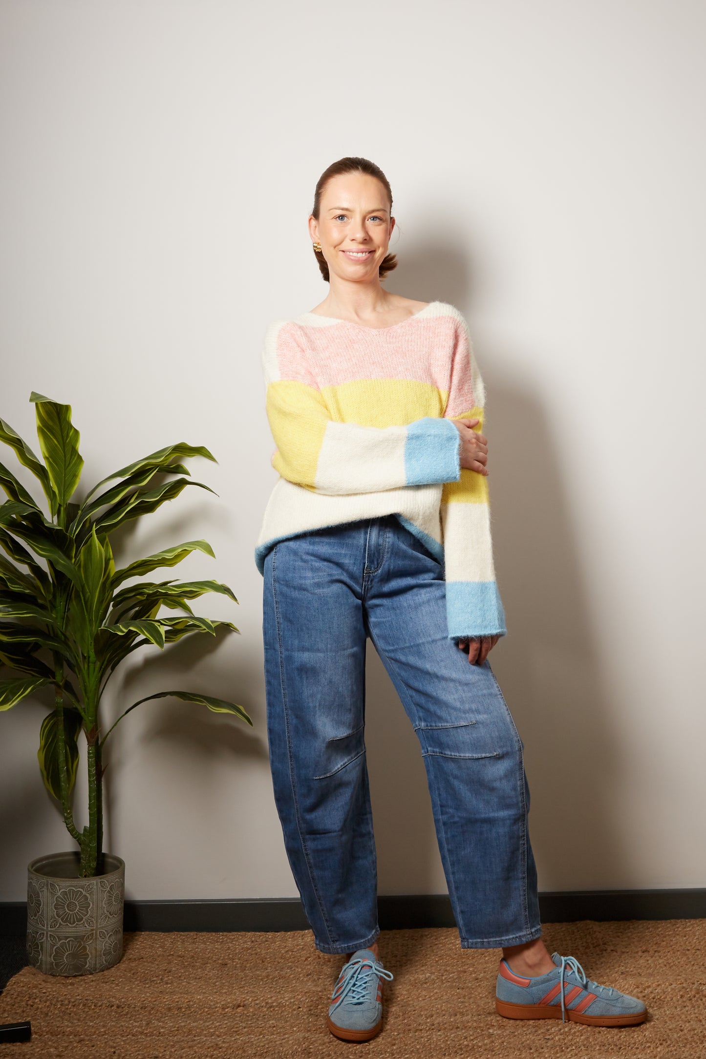 CHLOE Colour Block Jumper