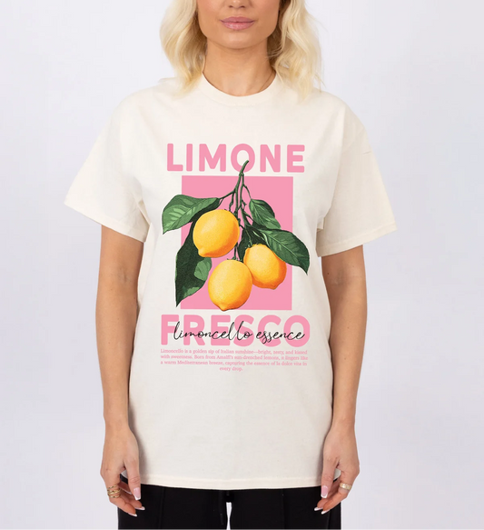 Gemma Lemon oversized T-Shirt