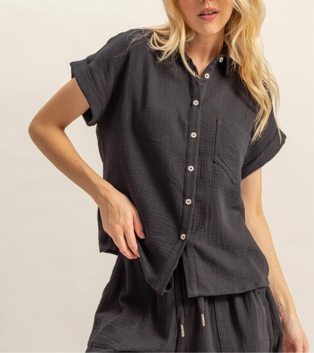Poppy Cotton Summer Shirt