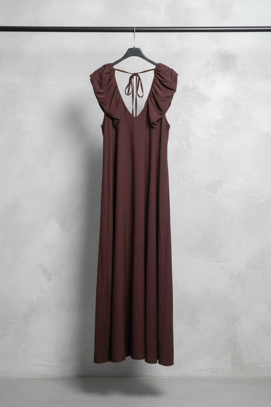 Demi Maxi Ruffle Dress