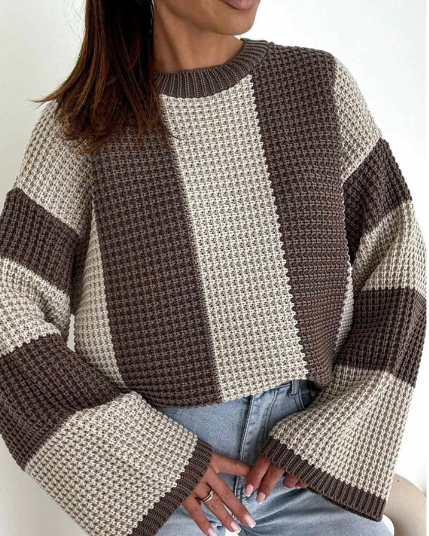 Lola Waffle Stripe Jumper