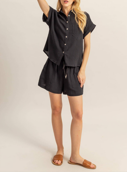 Poppy Cotton Summer Shirt