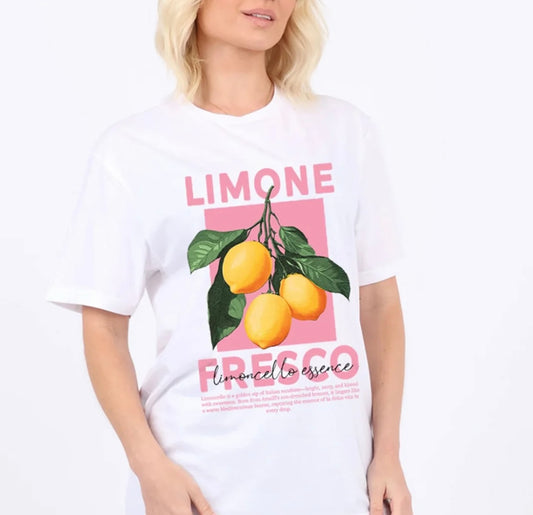 Gemma Lemon oversized T-Shirt
