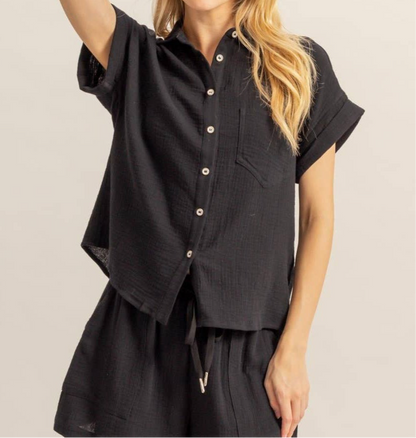 Poppy Cotton Summer Shirt