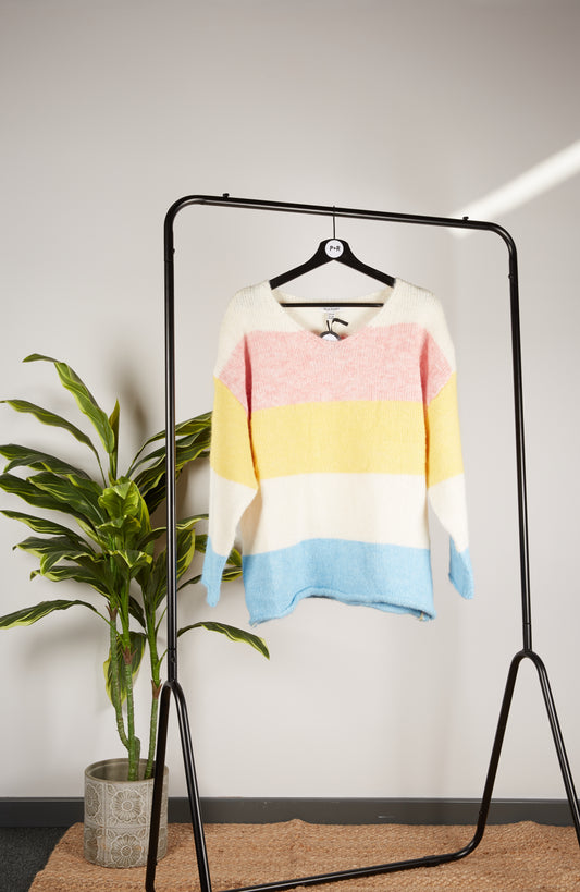 CHLOE Colour Block Jumper