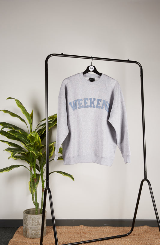 LISA 'Weekend' Slogan Sweatshirt