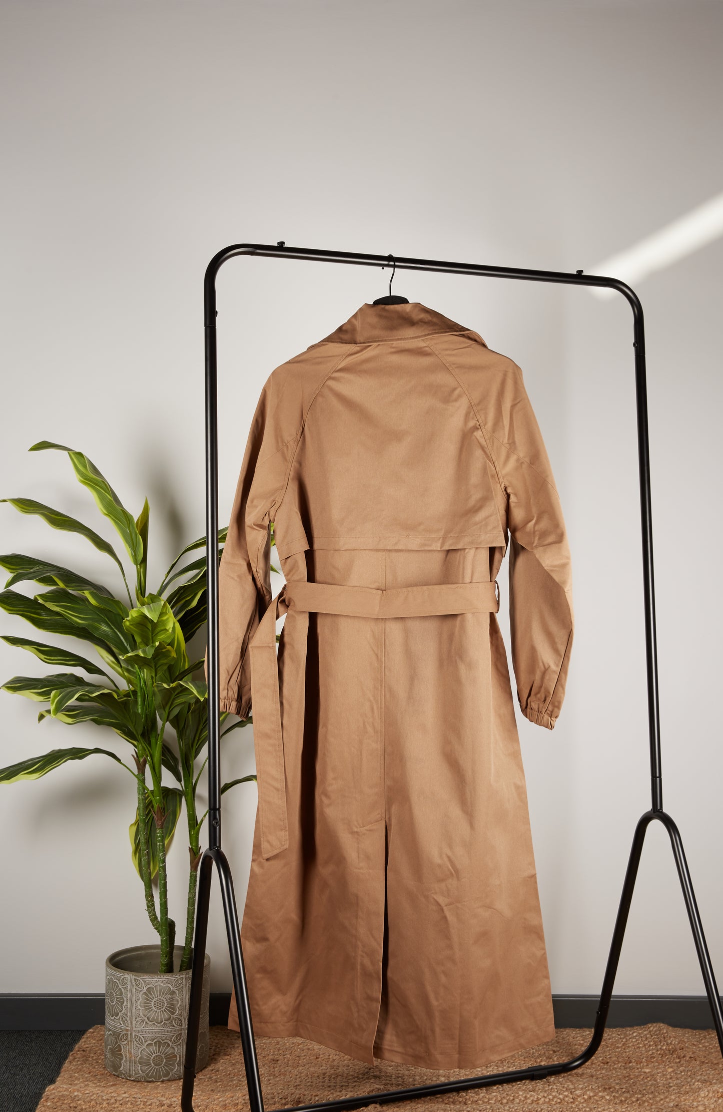 GALE long trench coat with belt