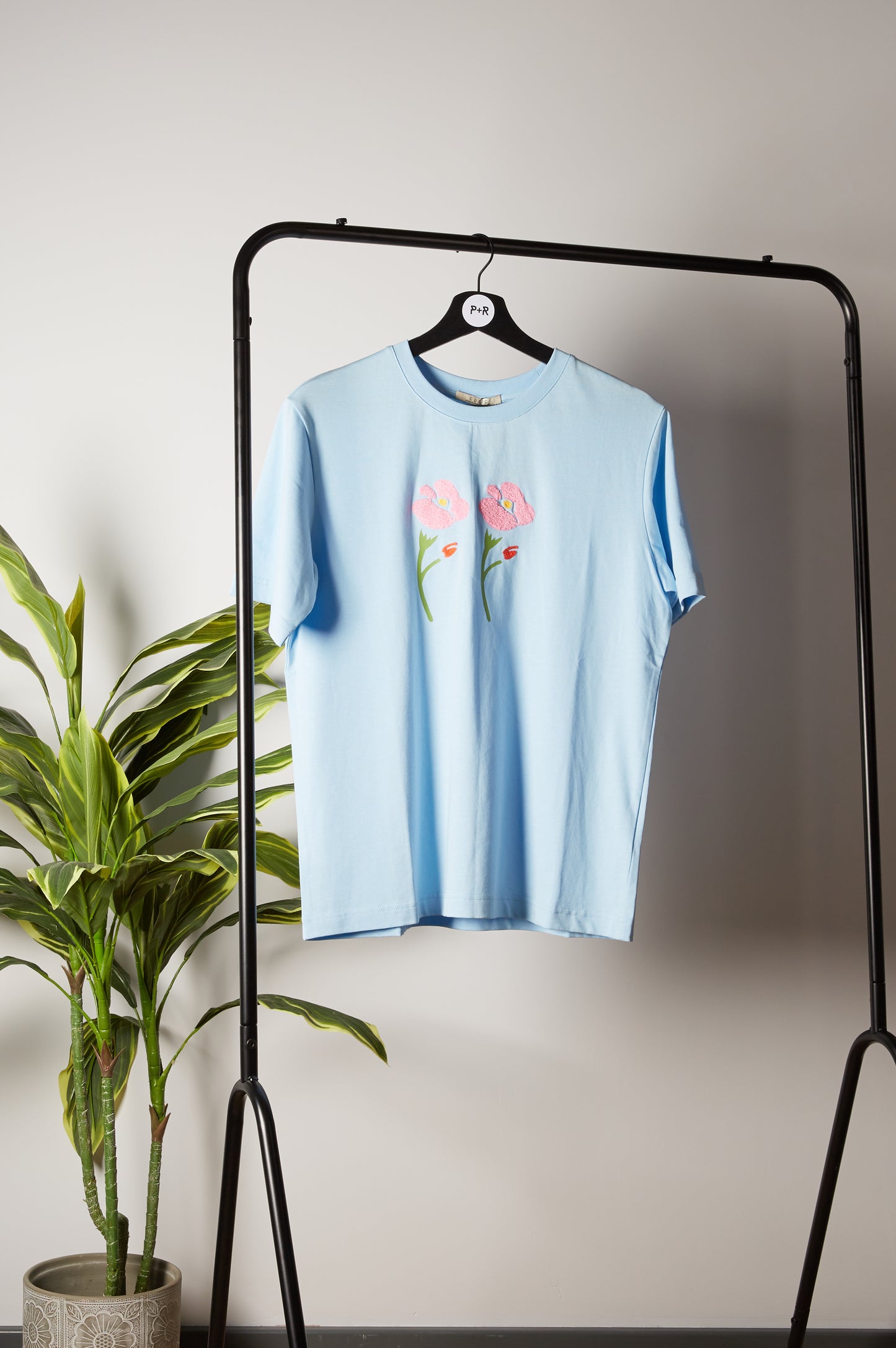 KATHE Oversized Flowers T-shirt