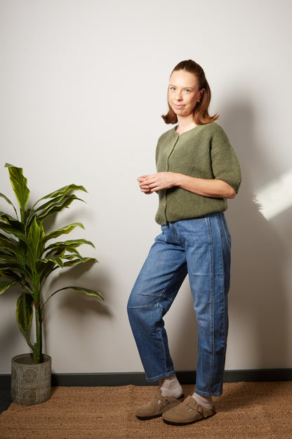 NATALIE Barrel Leg Summer Jeans