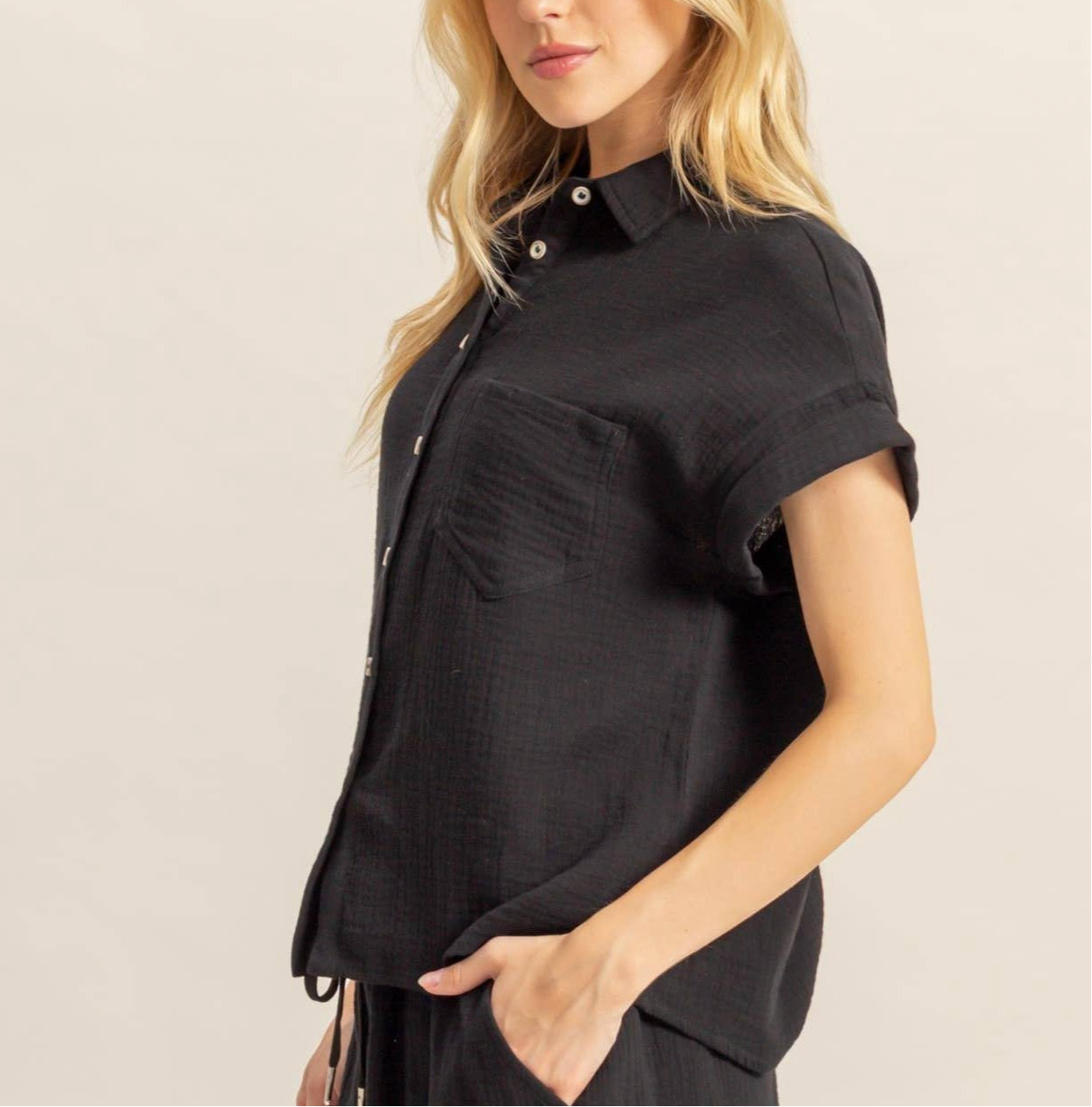 Poppy Cotton Summer Shirt