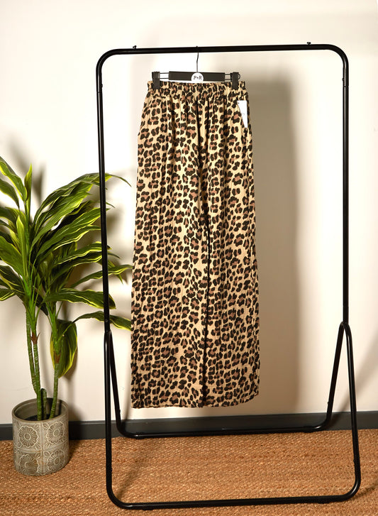 Lilly Leopard Cotton Pants