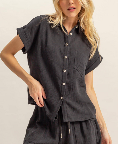 Poppy Cotton Summer Shirt