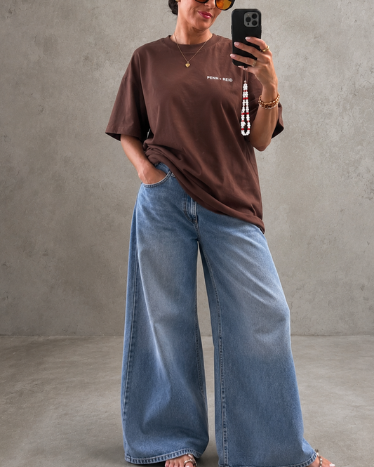 Penn and Reid Oversized staple T-shirt