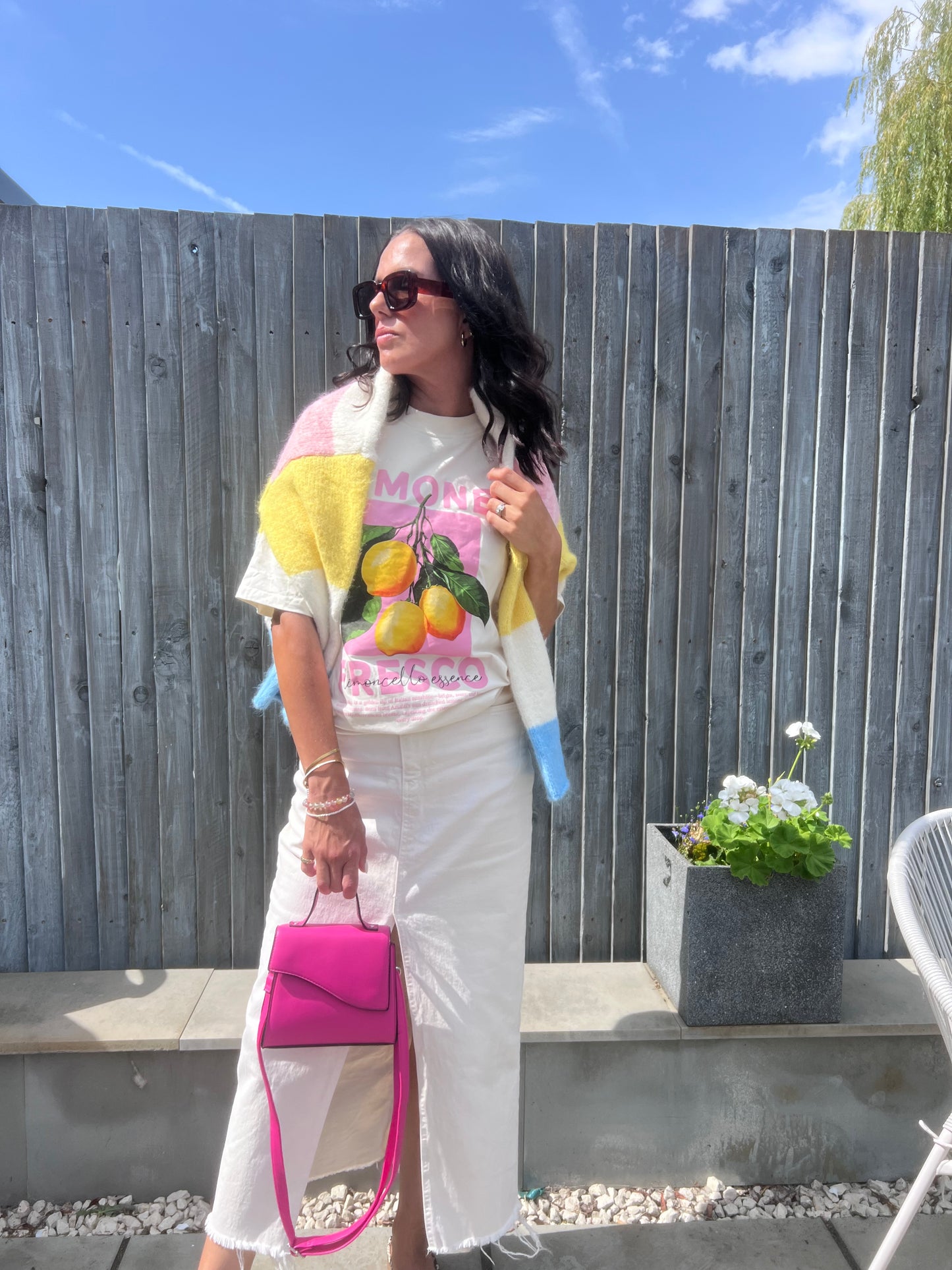 Gemma Lemon oversized T-Shirt