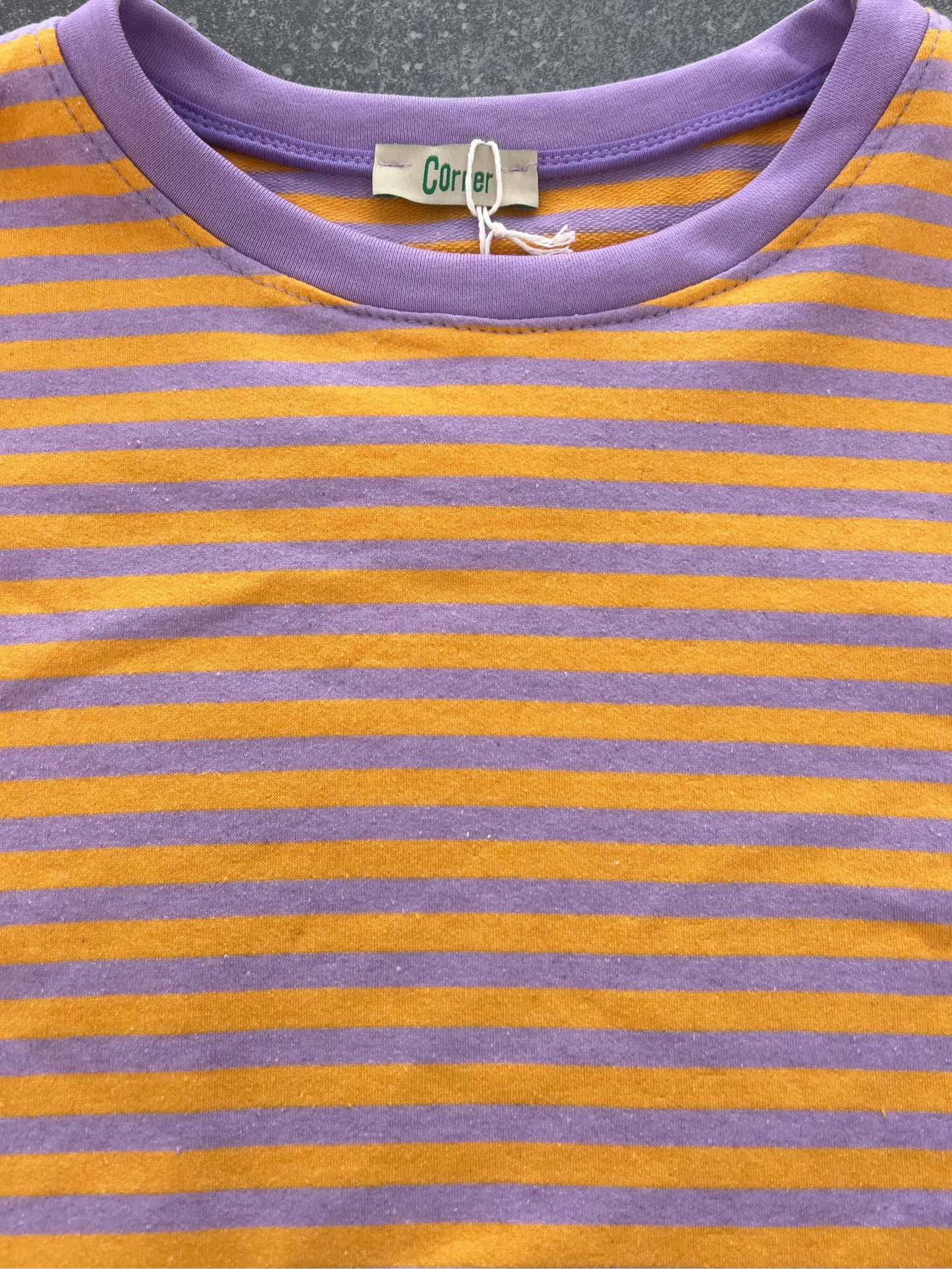 Lilah Stripe Crew Top