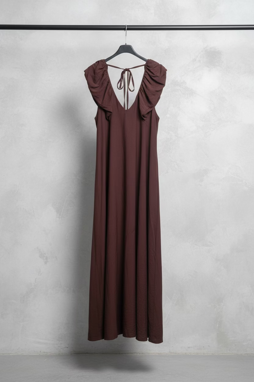 Demi Maxi Ruffle Dress
