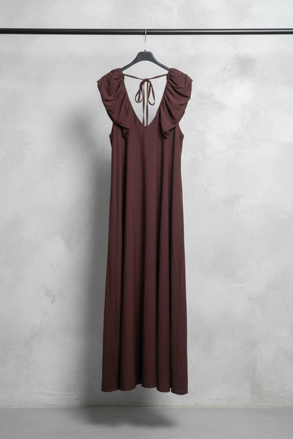 Demi Maxi Ruffle Dress