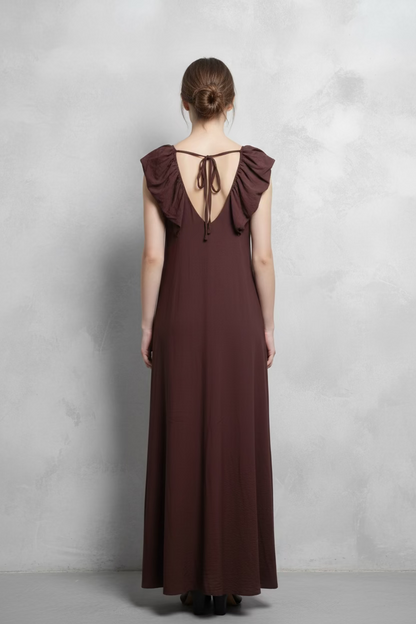 Demi Maxi Ruffle Dress