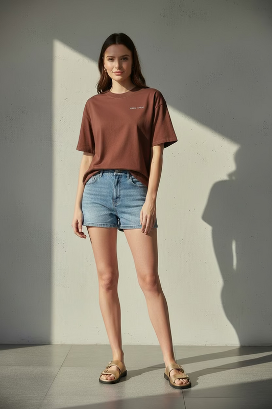 Penn and Reid Oversized staple T-shirt