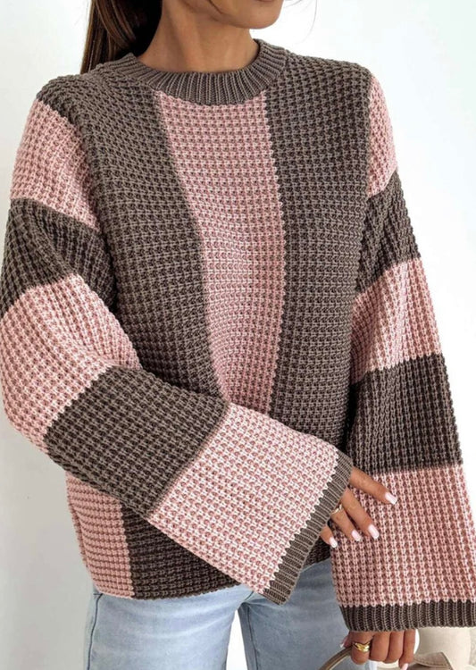Lola Waffle Stripe Jumper