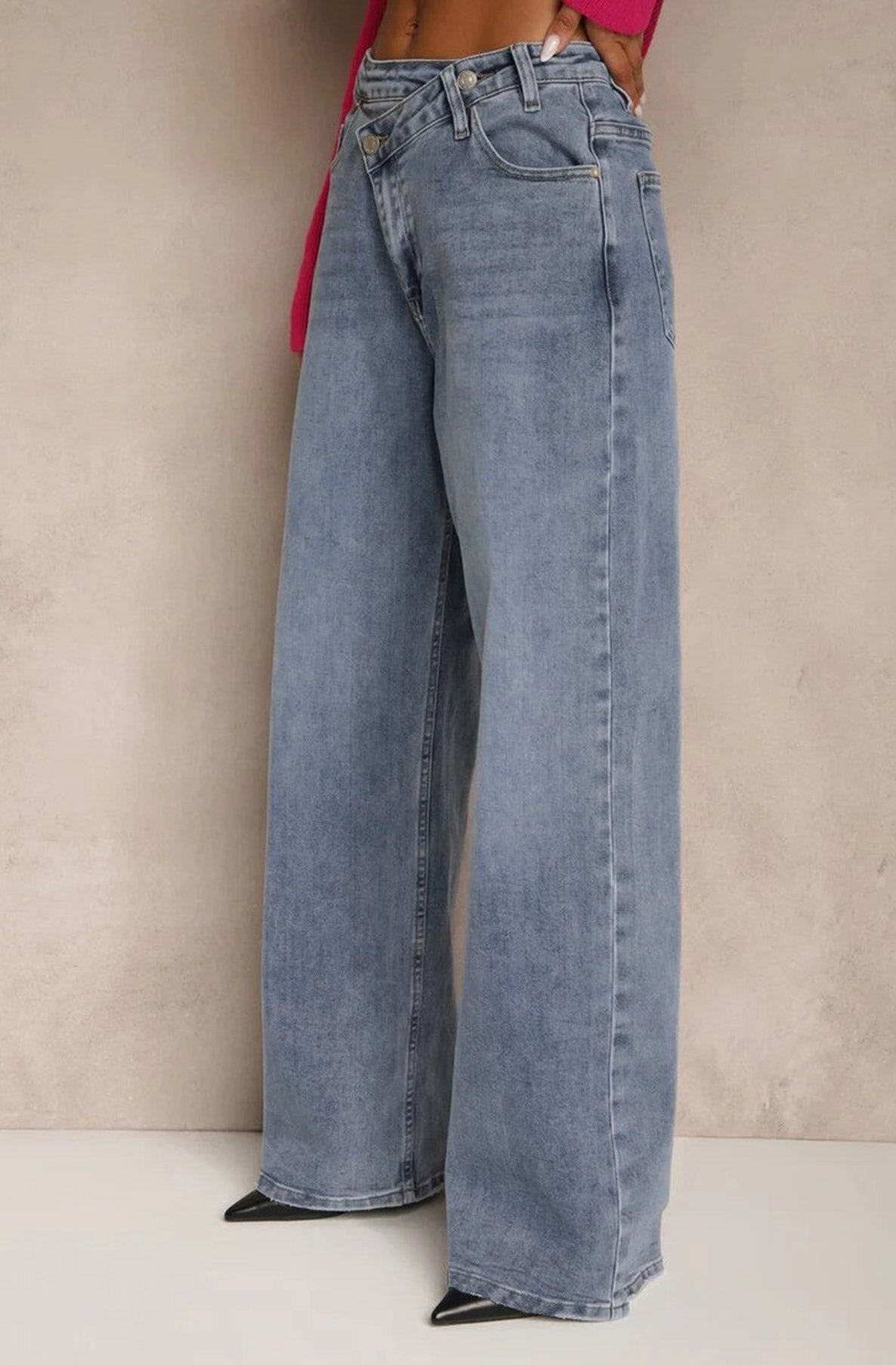 Luna Wide Leg Denim Jeans |
